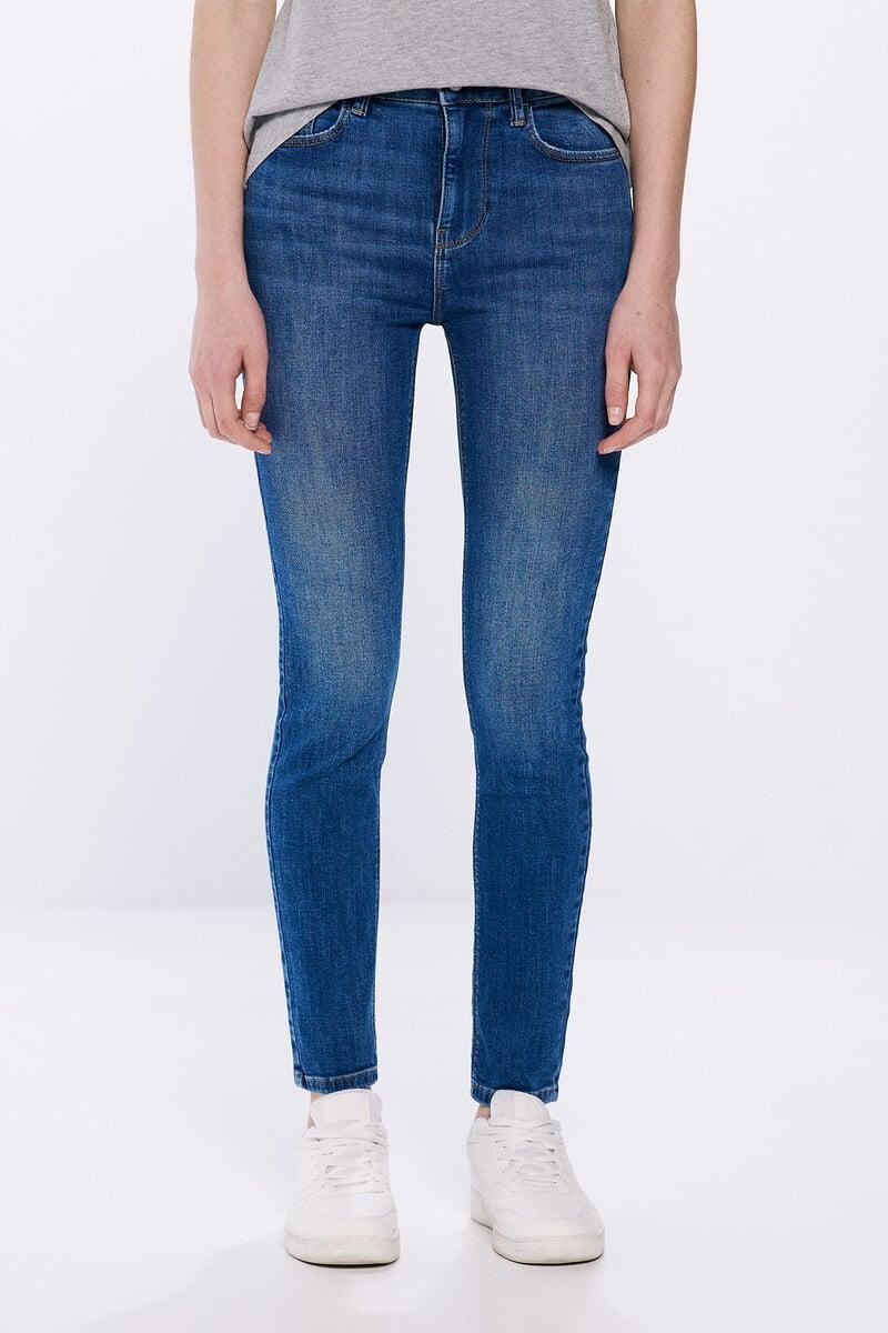 Cortefiel Jeans Slim Cropped