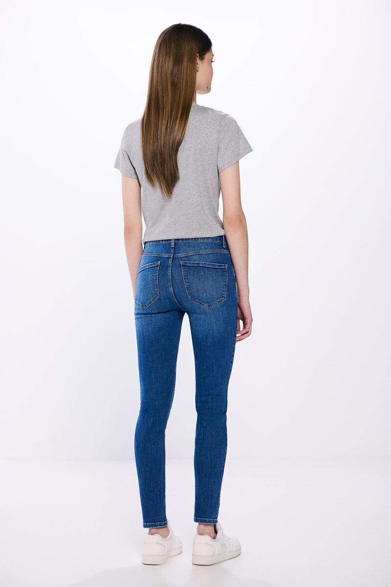 Cortefiel Jeans Slim Cropped