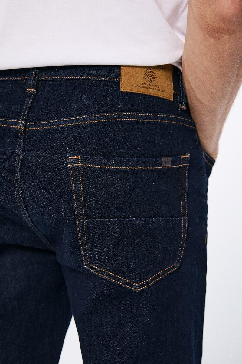 Cortefiel Jeans Slim Fit Desencolado