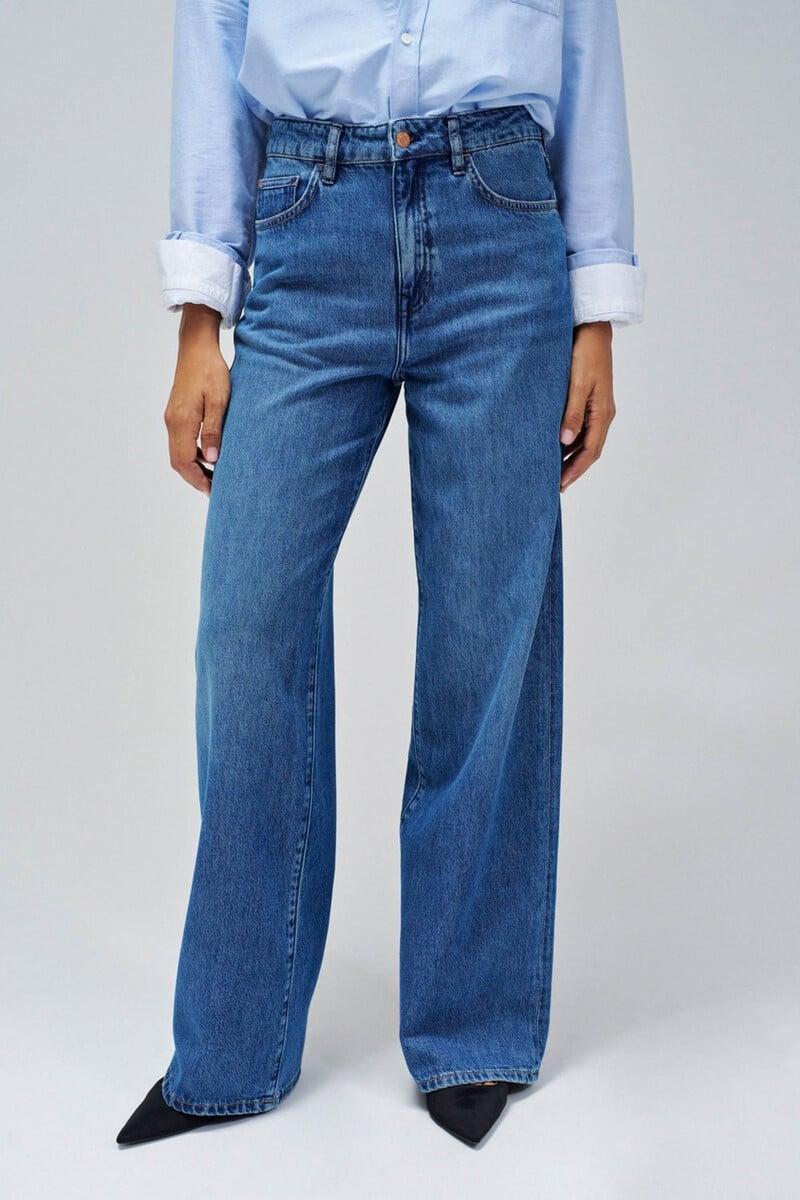 Cortefiel Jeans Wide Leg