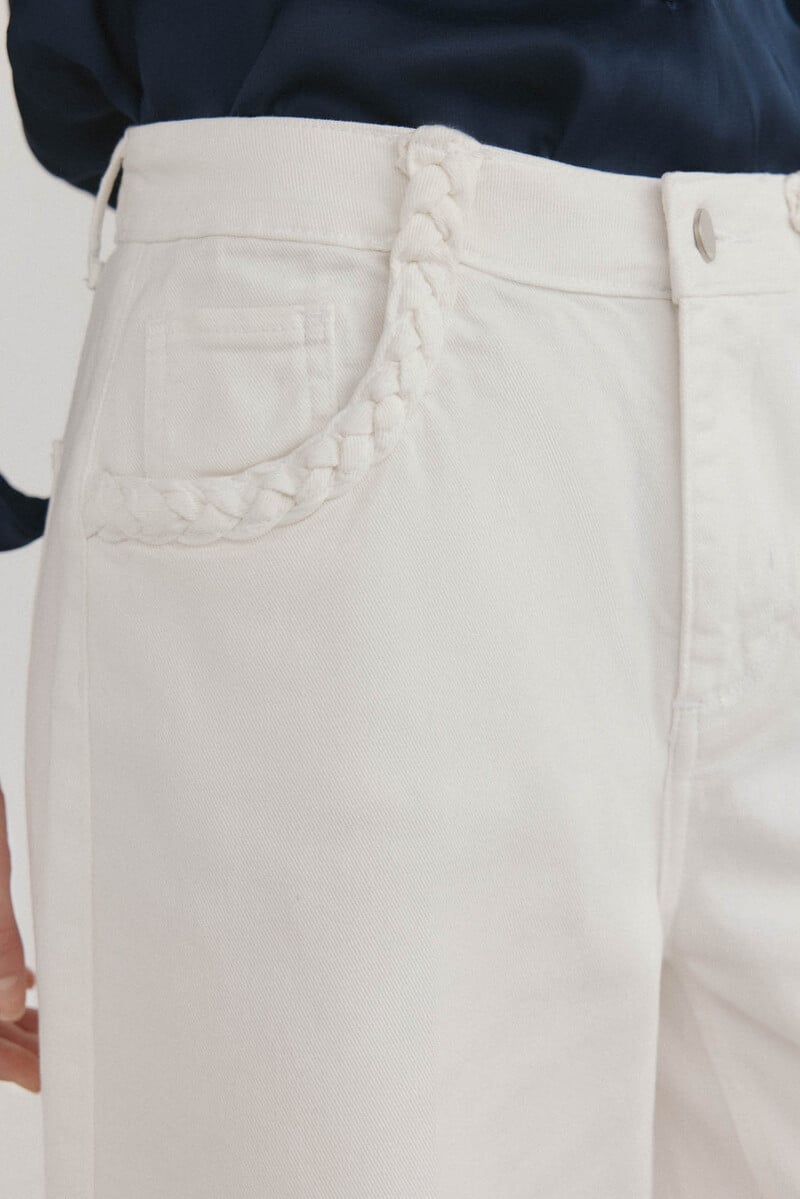 Cortefiel Jeans Wide Leg Flare