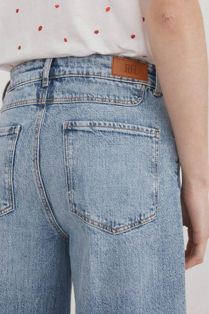 Cortefiel Jeans Wide Leg Flare