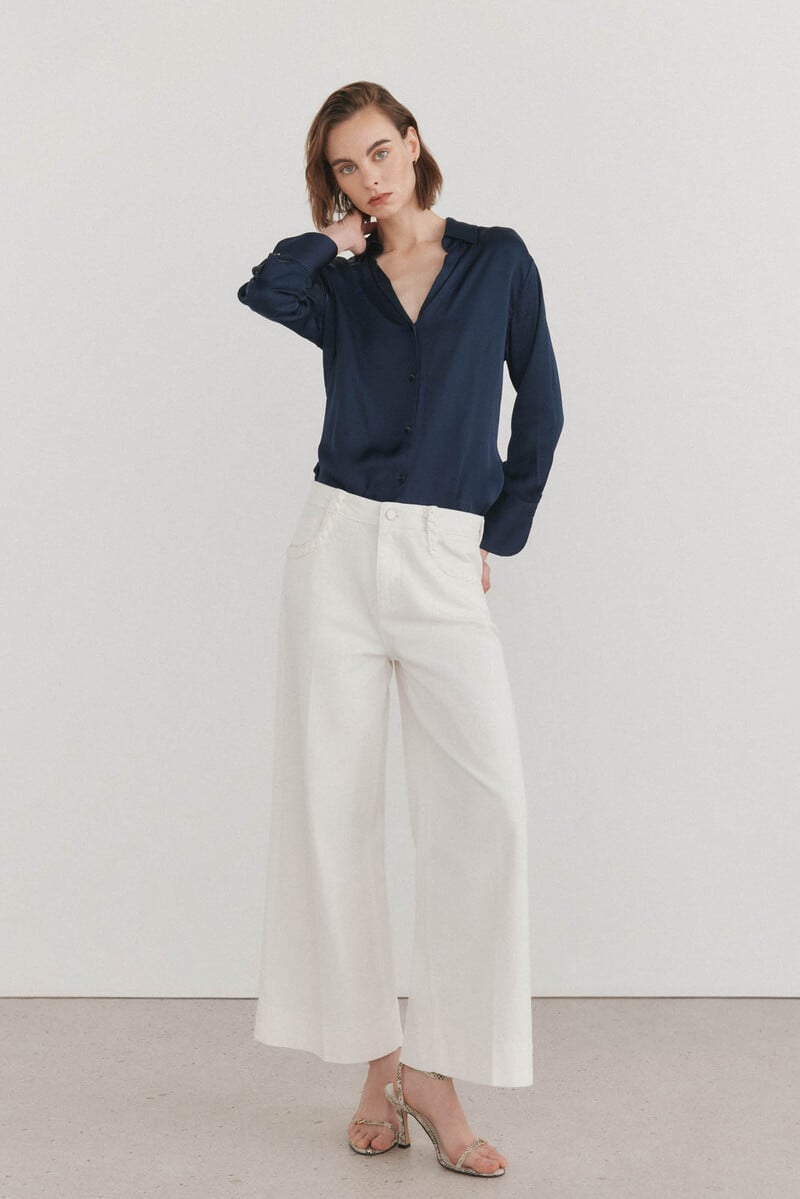 Cortefiel Jeans wide leg flare