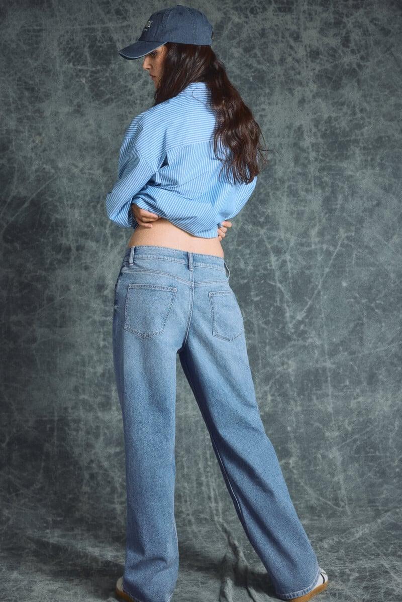 Cortefiel Jeans Wide Leg