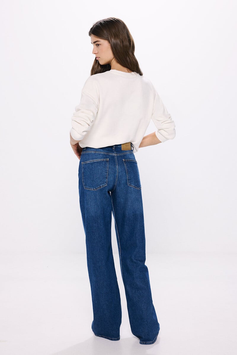 Cortefiel Jeans Wide Leg