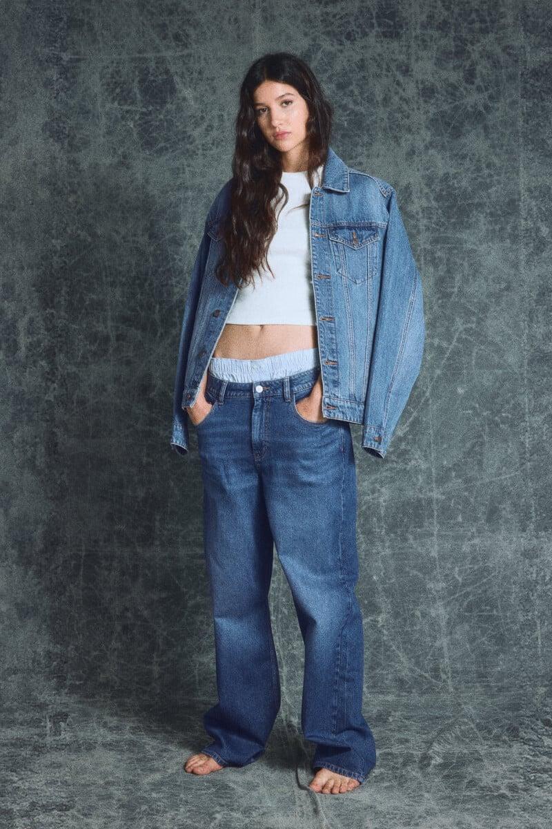 Cortefiel Jeans Wide Leg