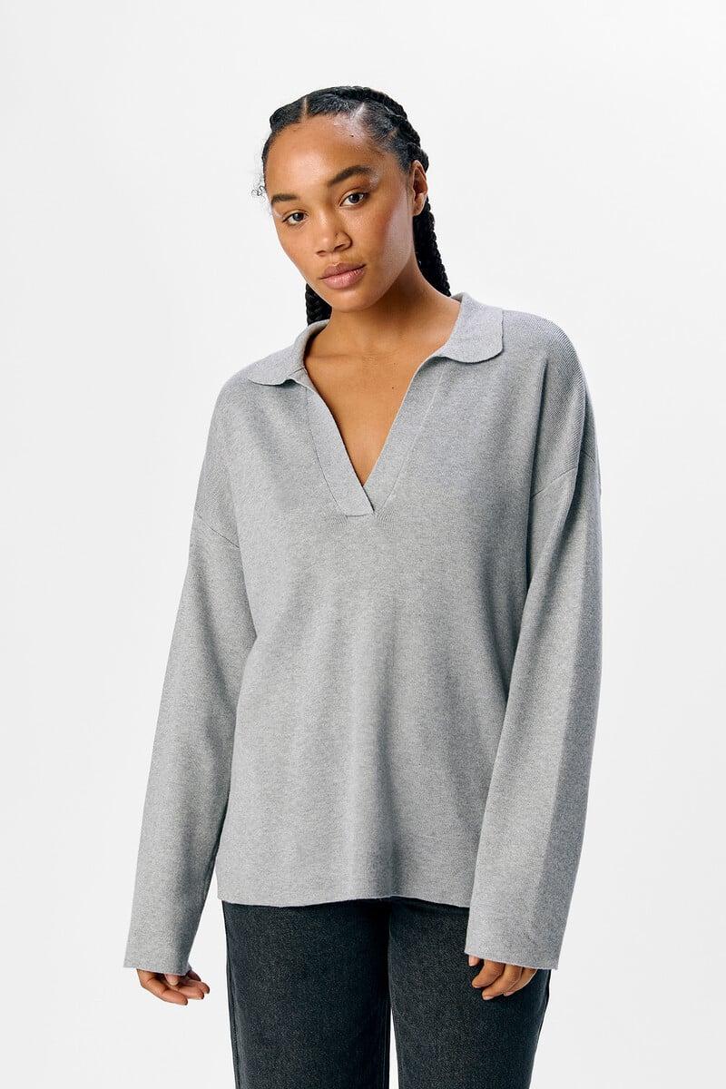 Cortefiel Jersey Amplio Polo