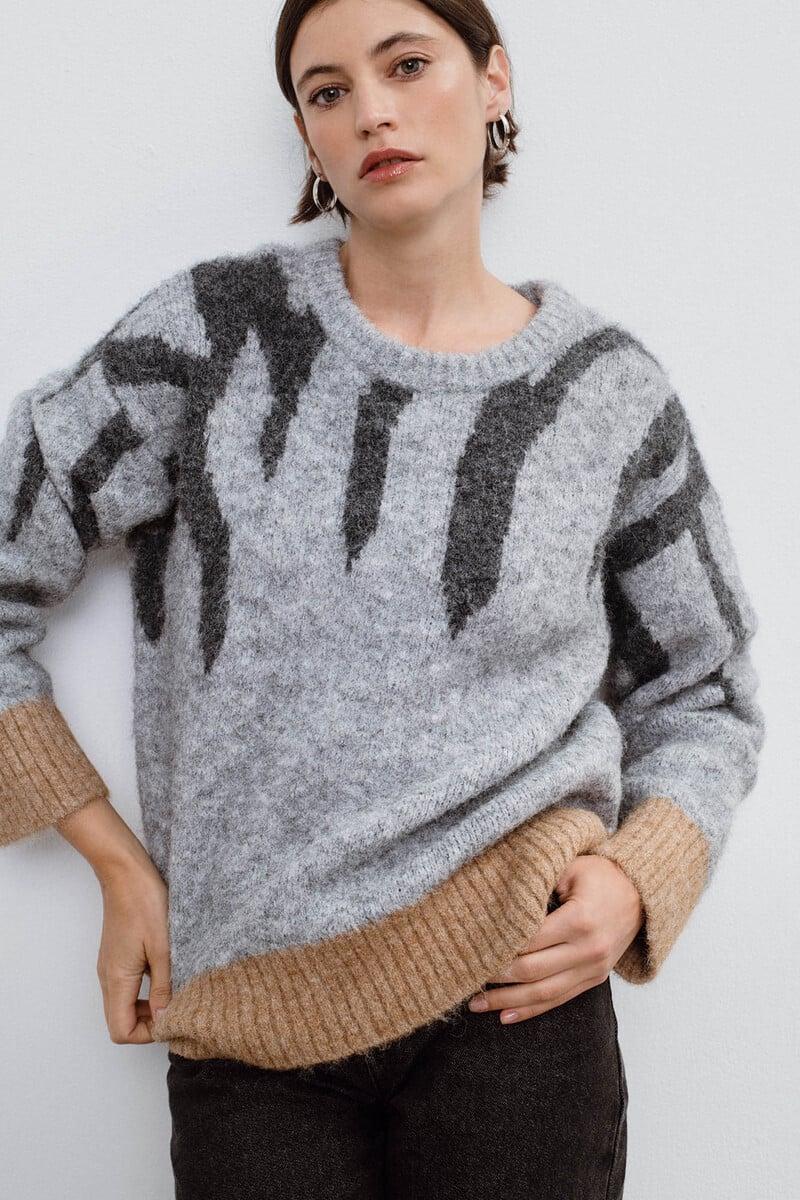 Cortefiel Jersey Animal Print Multicolor