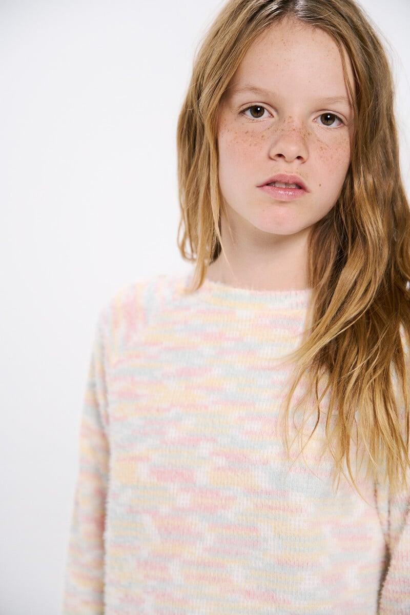 Cortefiel Jersey Arcoiris Niña