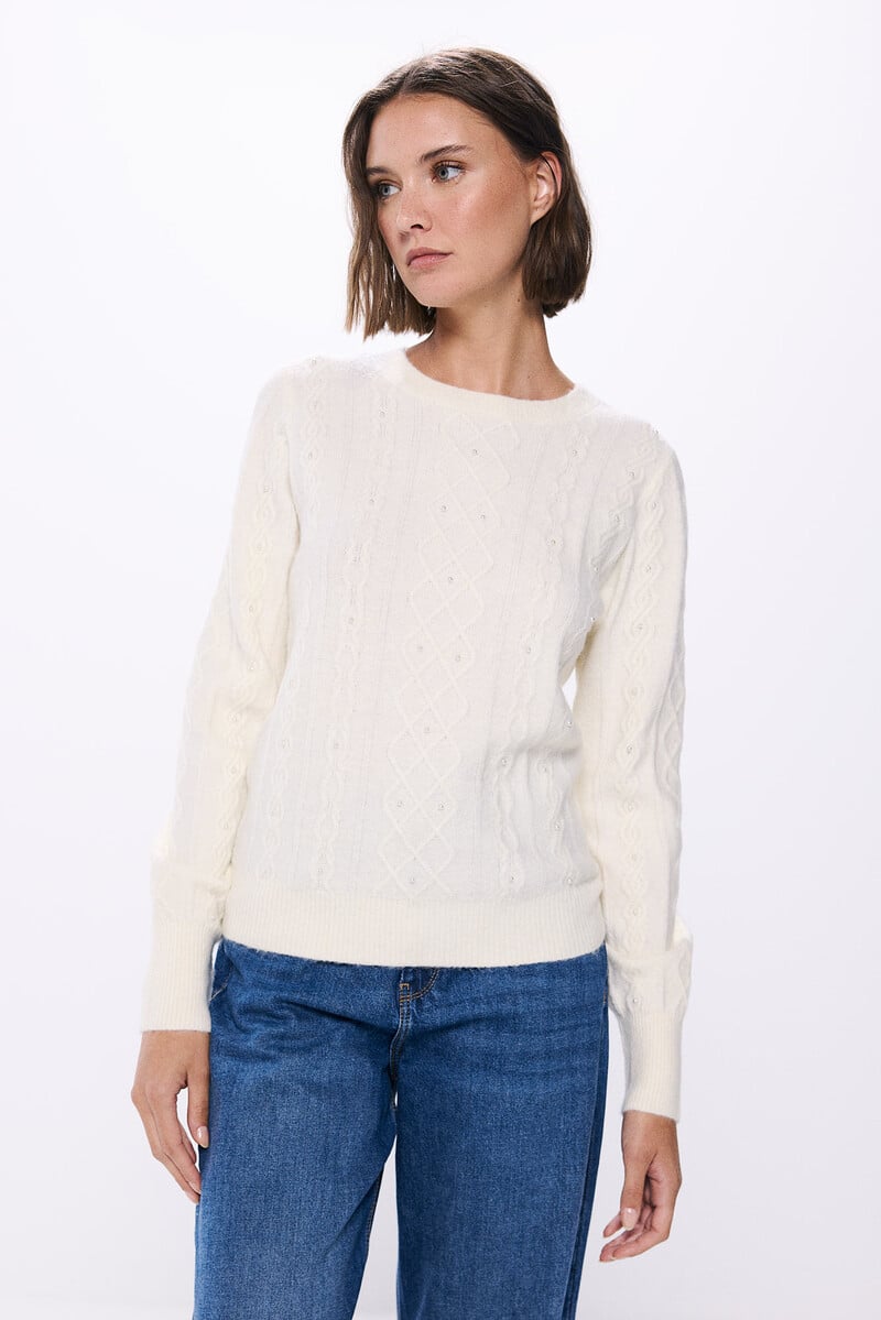 Cortefiel Jersey cable knit