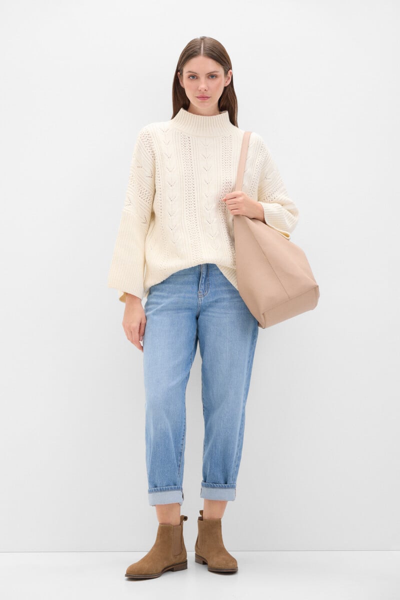 Cortefiel Jersey Capa Calados