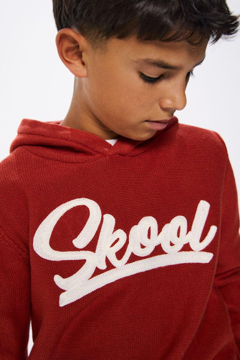 Cortefiel Jersey Capucha Niño