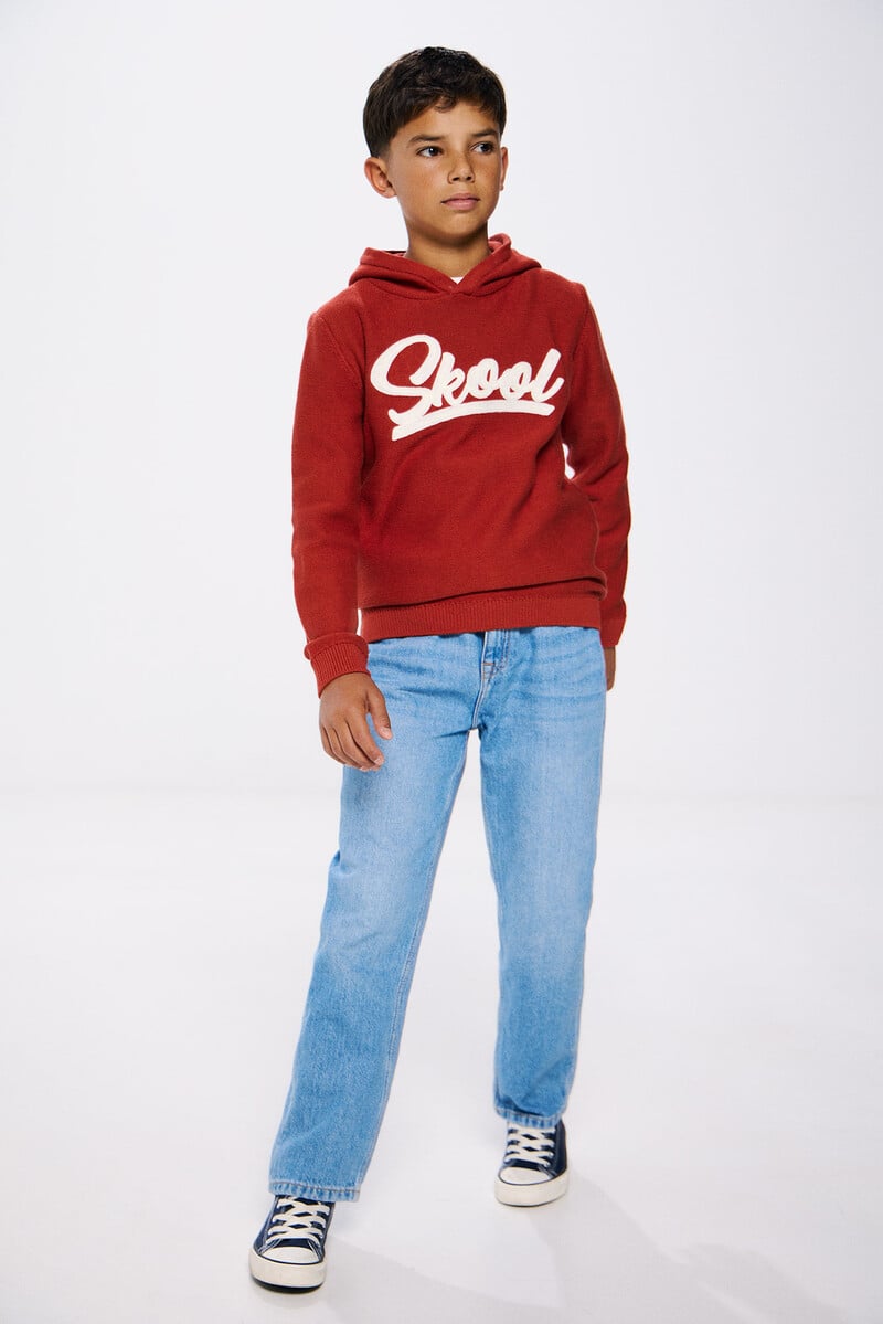 Cortefiel Jersey Capucha Niño