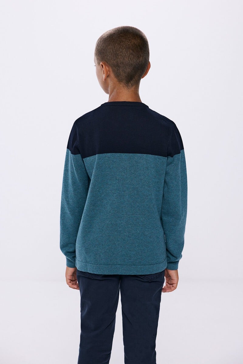 Cortefiel Jersey Color Block Niño