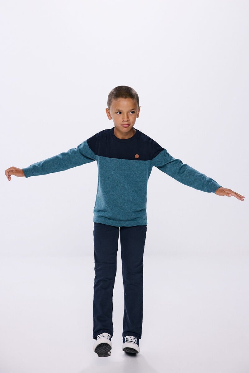 Cortefiel Jersey Color Block Niño