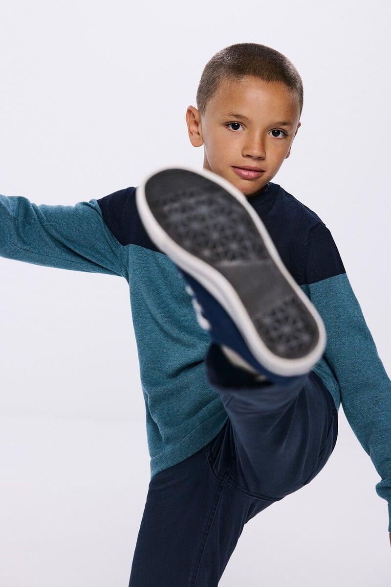 Cortefiel Jersey Color Block Niño