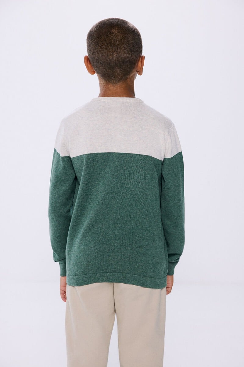 Cortefiel Jersey Color Block Niño