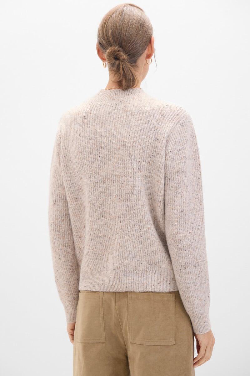 Cortefiel Jersey Cuello Botones
