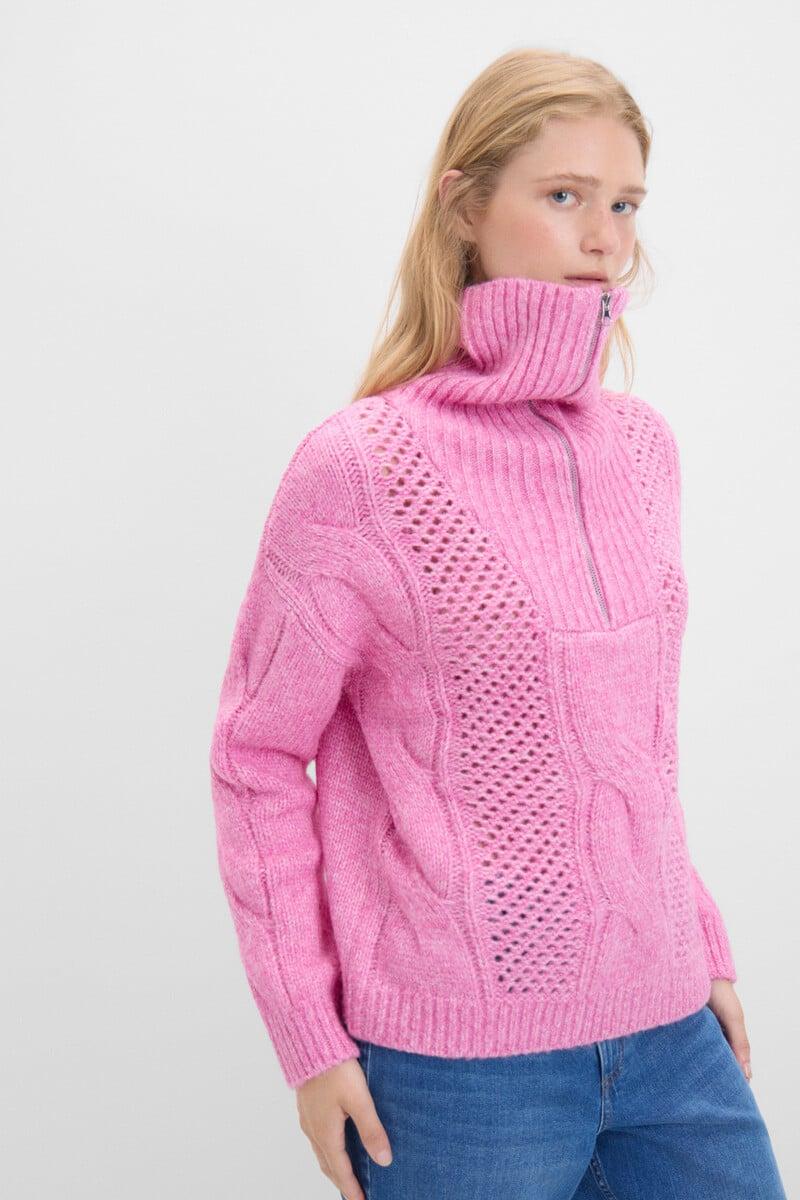 Cortefiel Jersey Cuello Cremallera