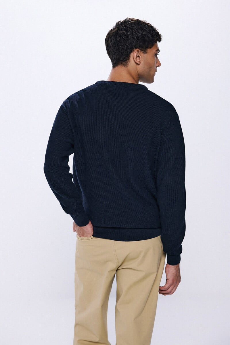 Cortefiel Jersey Cuello Redondo