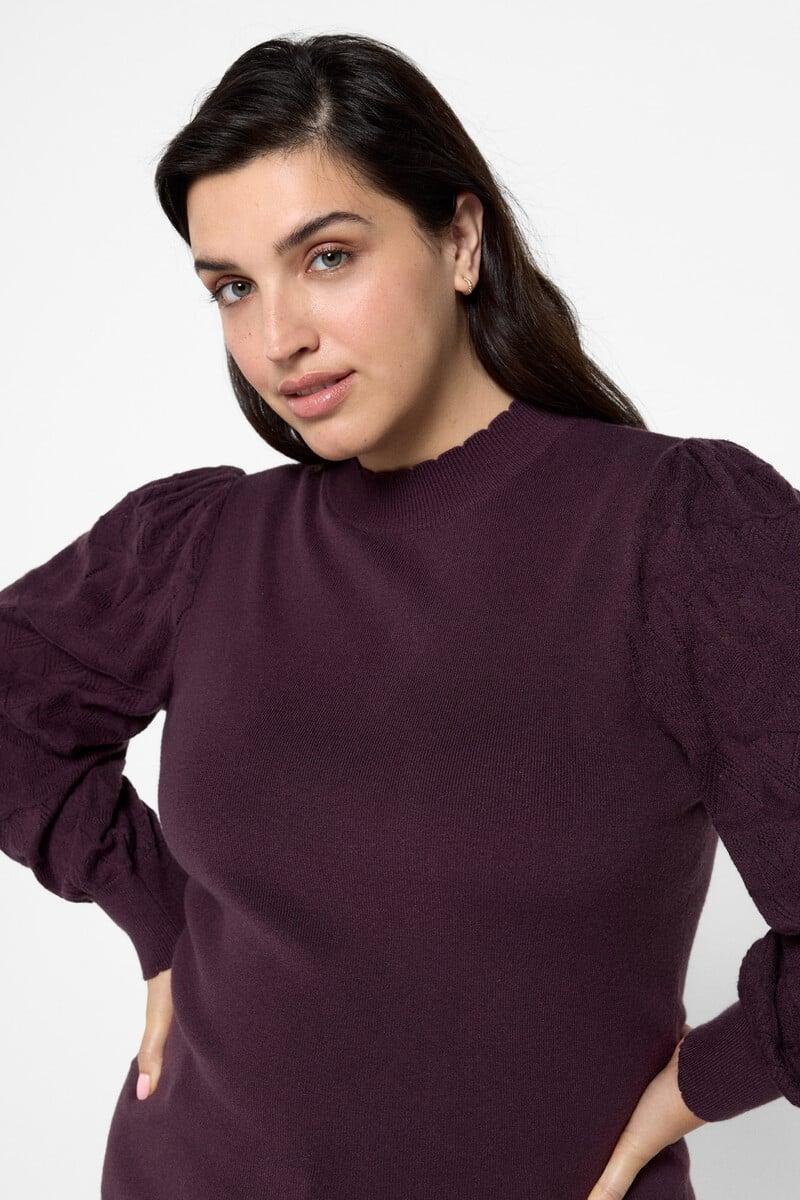 Cortefiel Jersey cuello subido talla grande