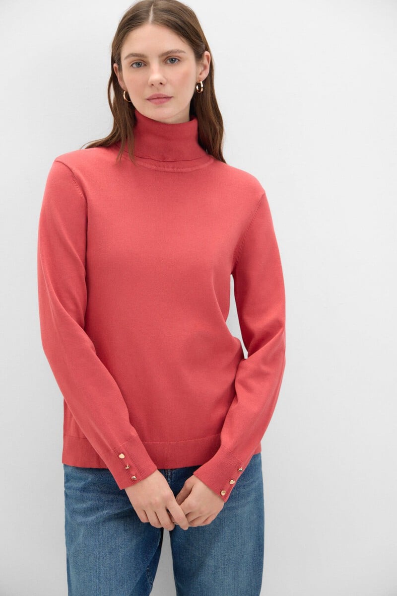 Cortefiel Jersey cuello vuelto