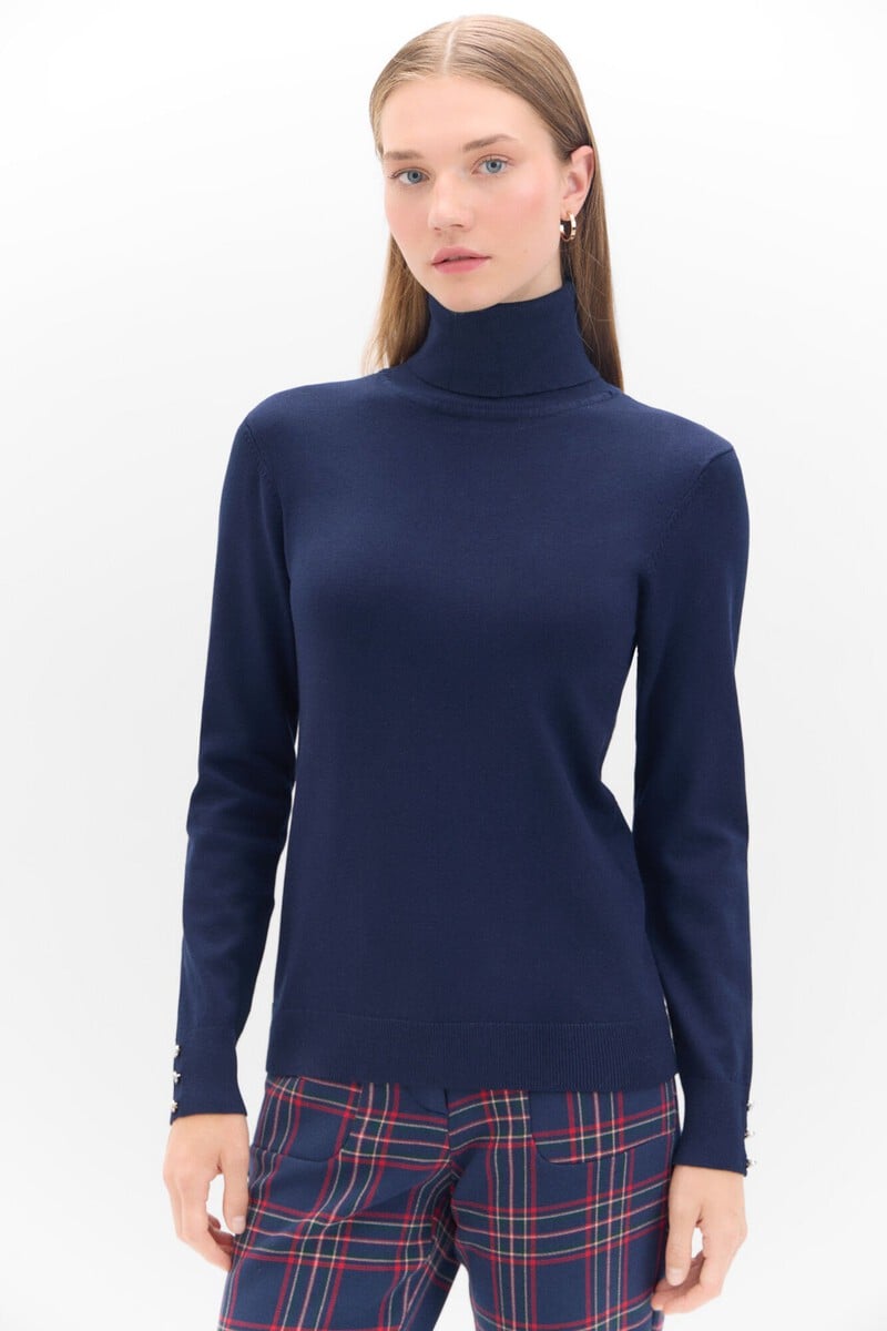 Cortefiel Jersey Cuello Vuelto