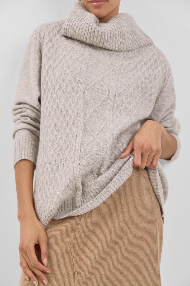 Cortefiel Jersey Cuello Vuelto