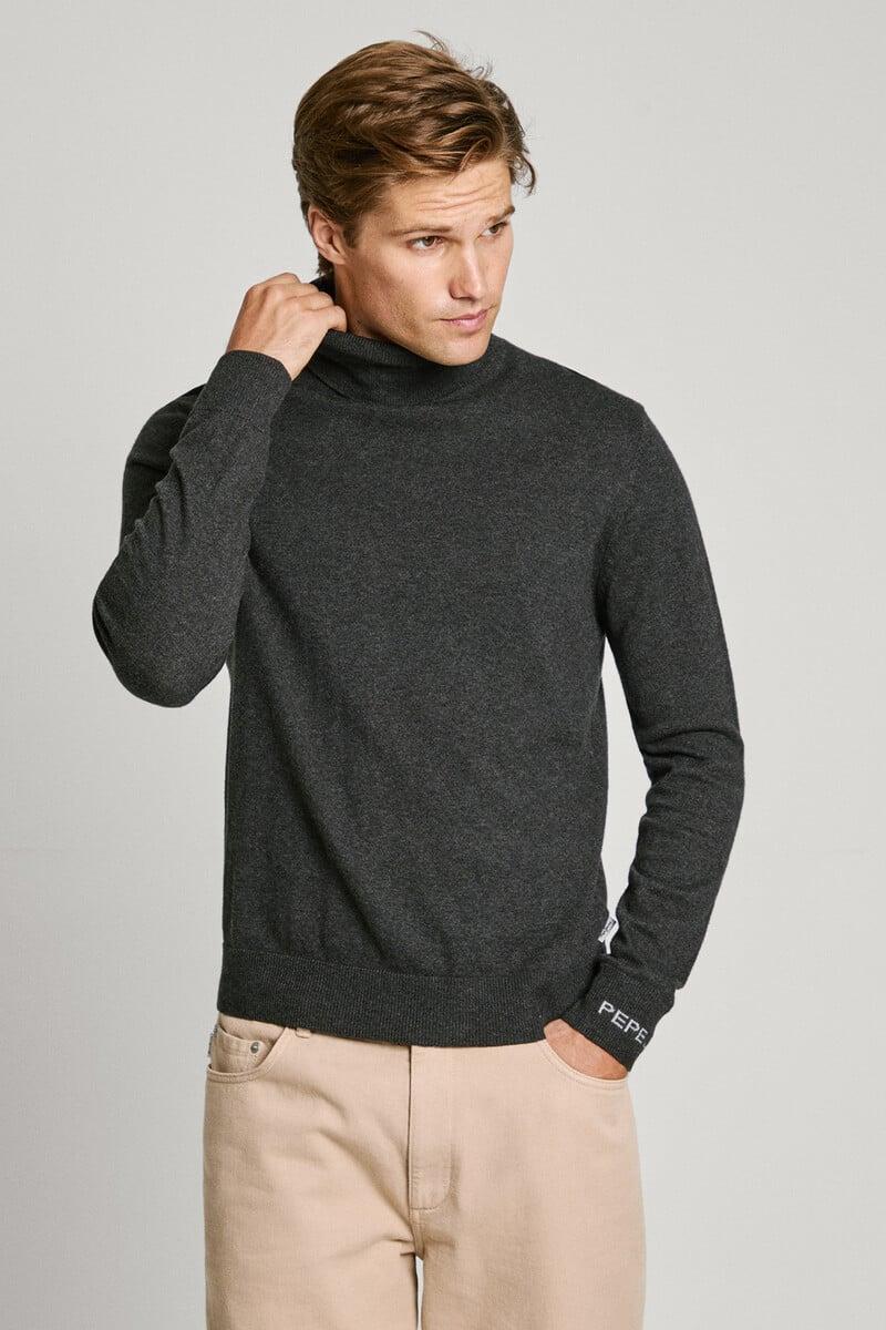 Cortefiel Jersey de cuello alto