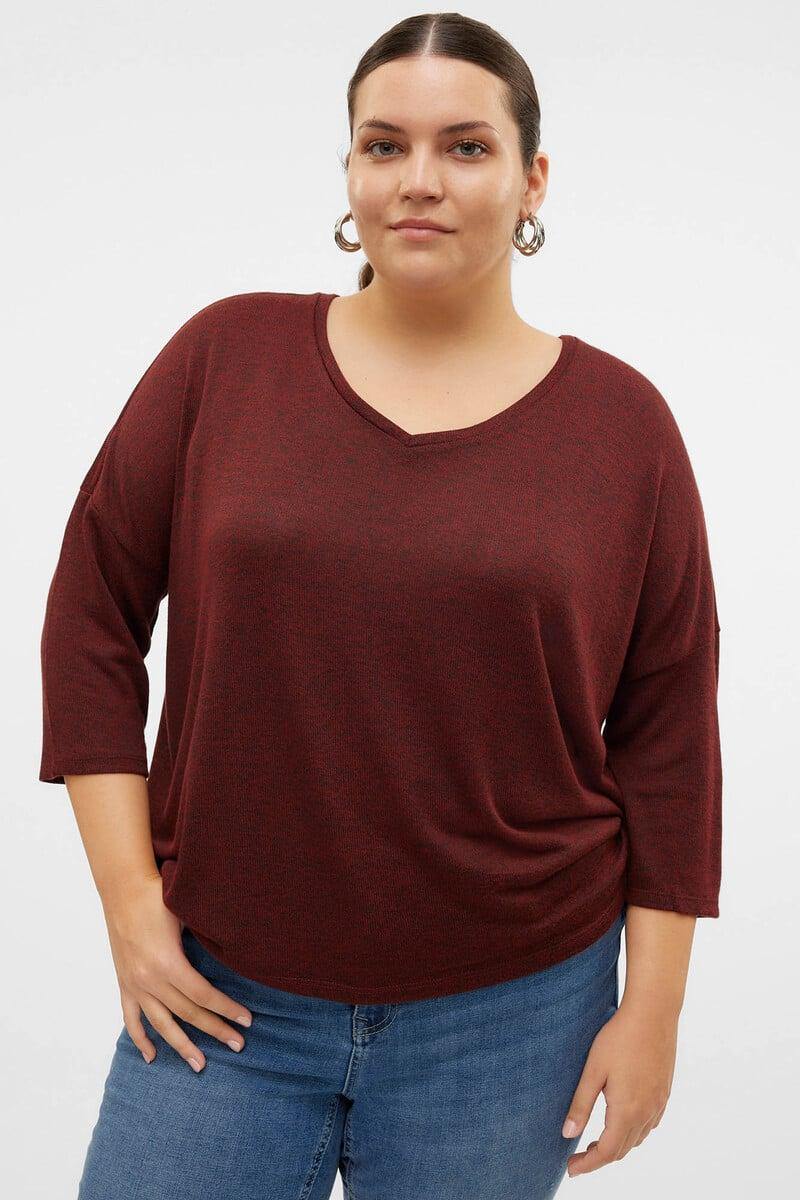 Cortefiel Jersey De Cuello Pico Talla Grande