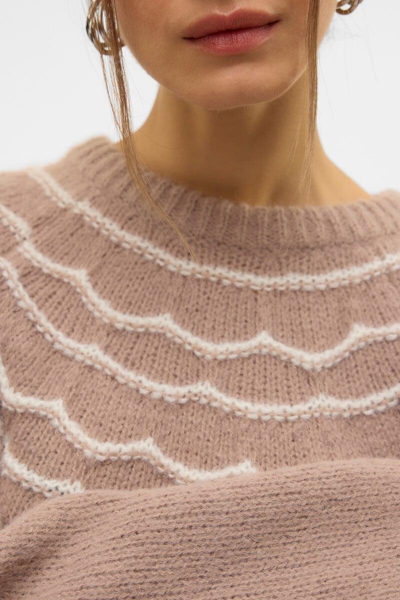Cortefiel Jersey De Cuello Redondo