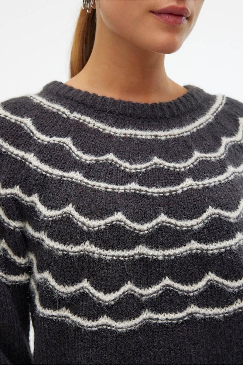 Cortefiel Jersey De Cuello Redondo