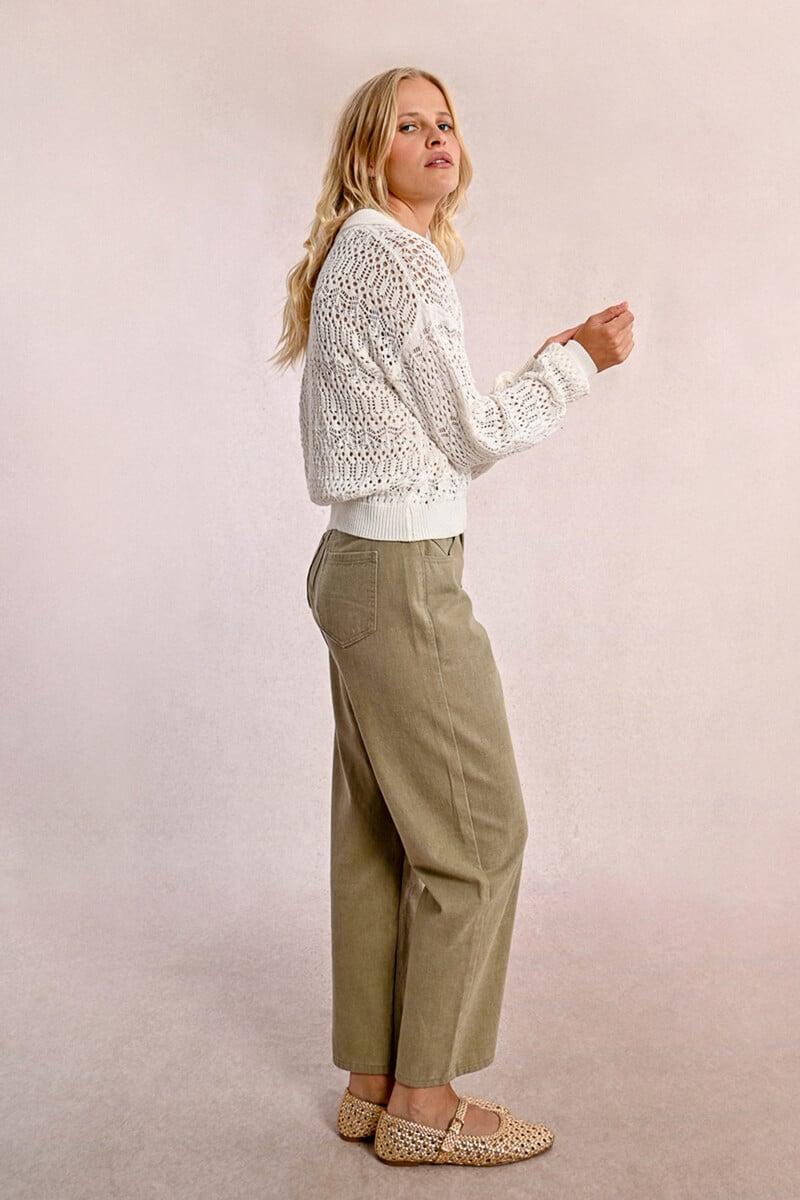 Cortefiel Jersey De Manga Larga Bordado