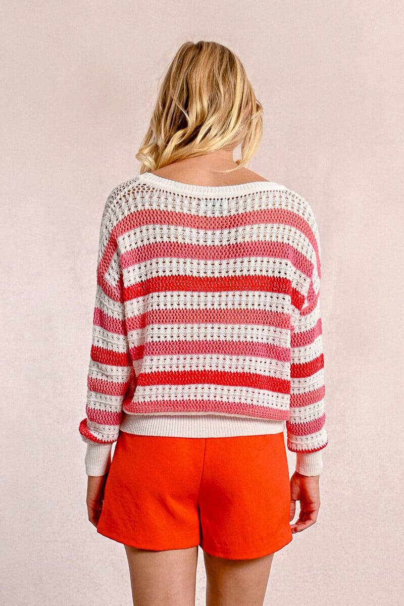 Cortefiel Jersey De Manga Larga De Rayas