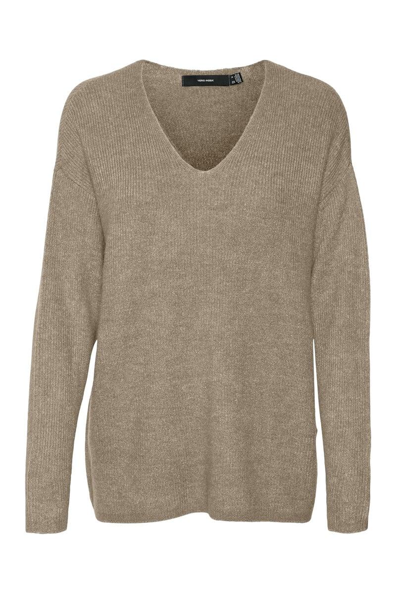 Cortefiel Jersey de mujer básico con escote pico