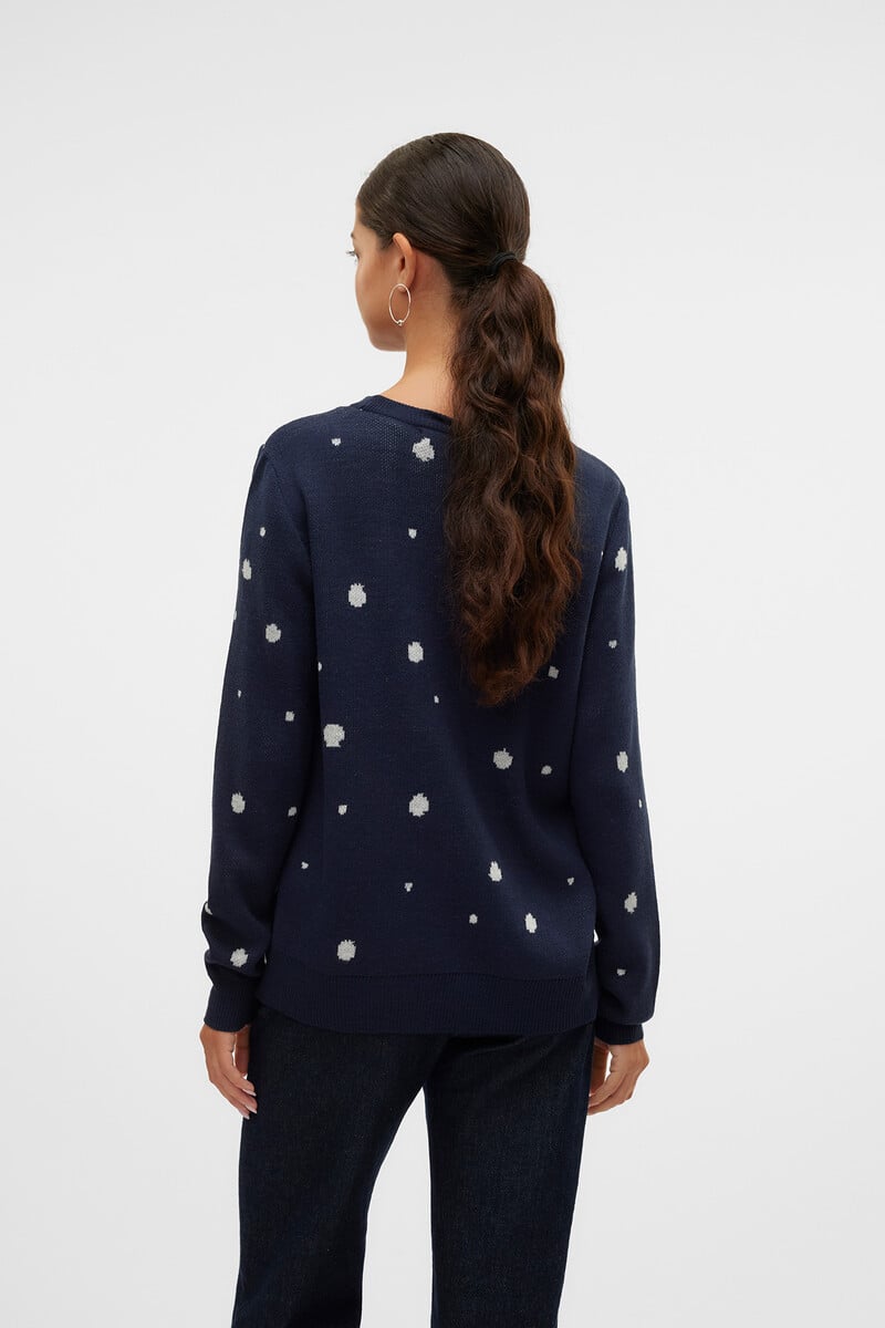 Cortefiel Jersey De Punto Con Diseño Navideño