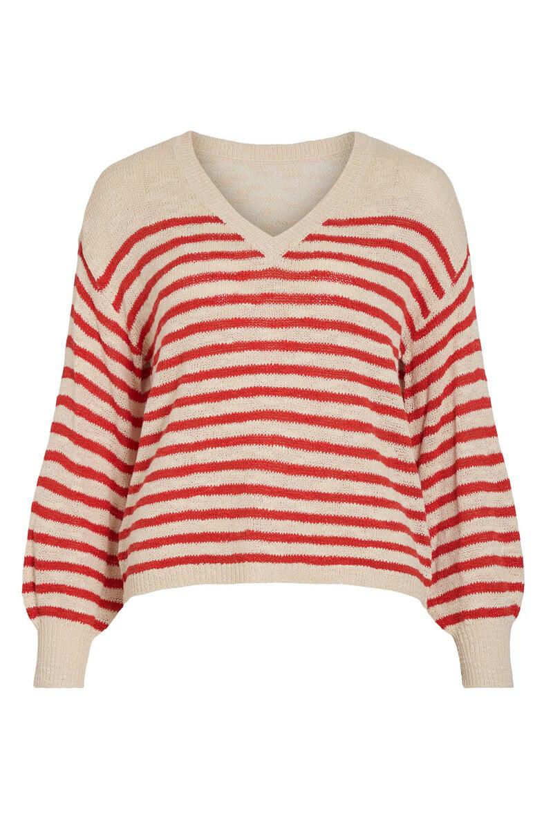 Cortefiel Jersey De Punto Con Rayas