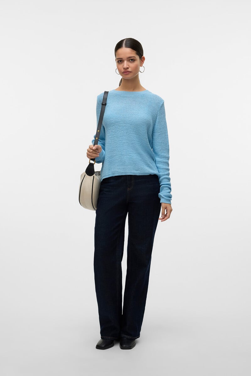 Cortefiel Jersey De Punto Cuello Redondo