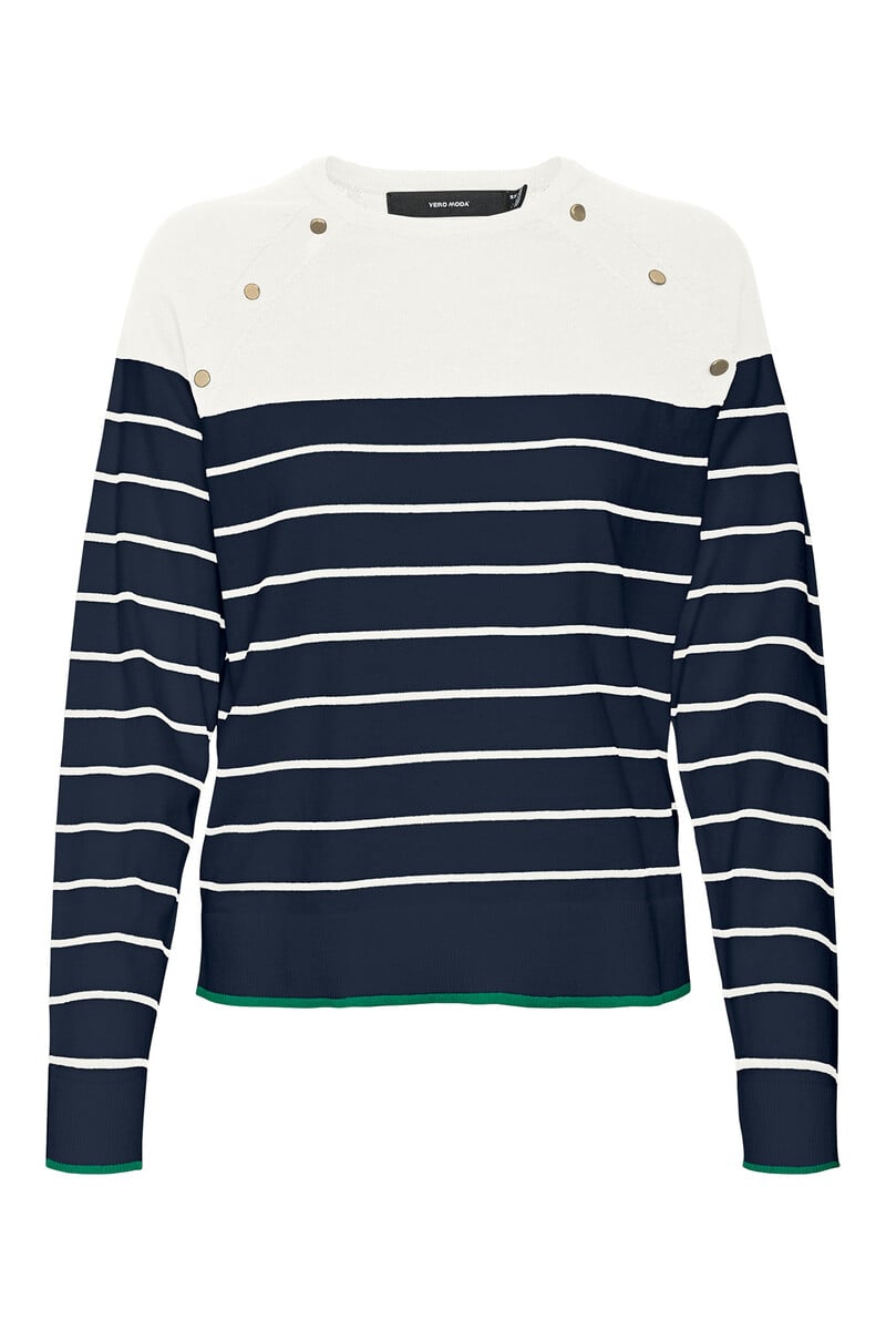 Cortefiel Jersey de punto cuello redondo