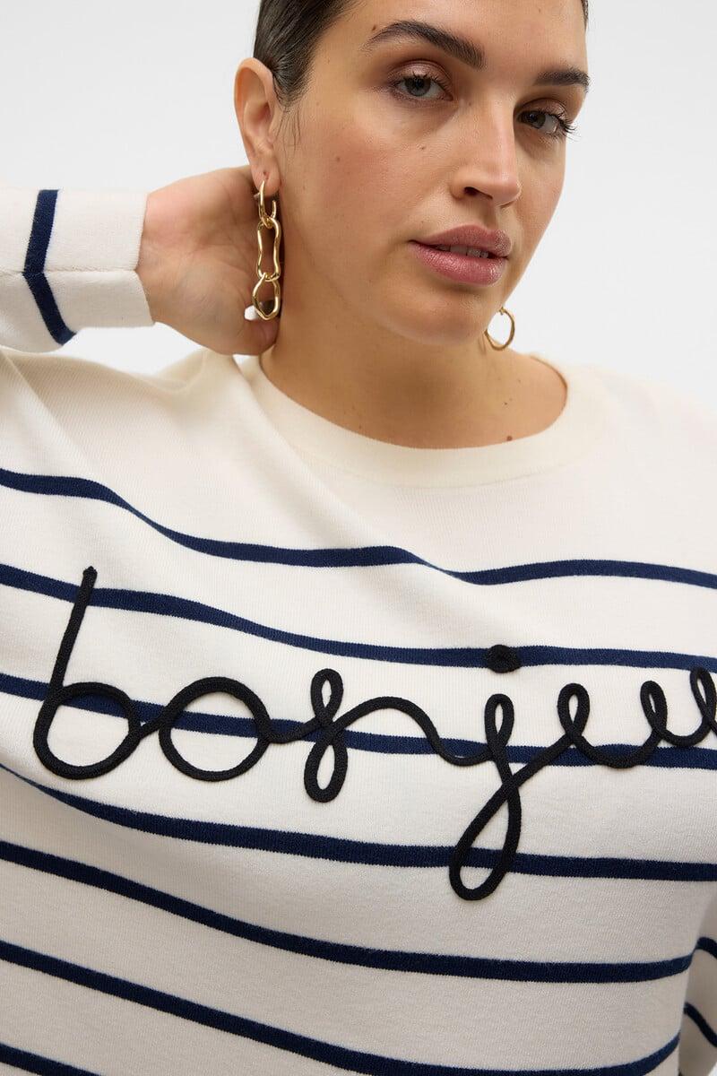 Cortefiel Jersey de punto fino talla grande