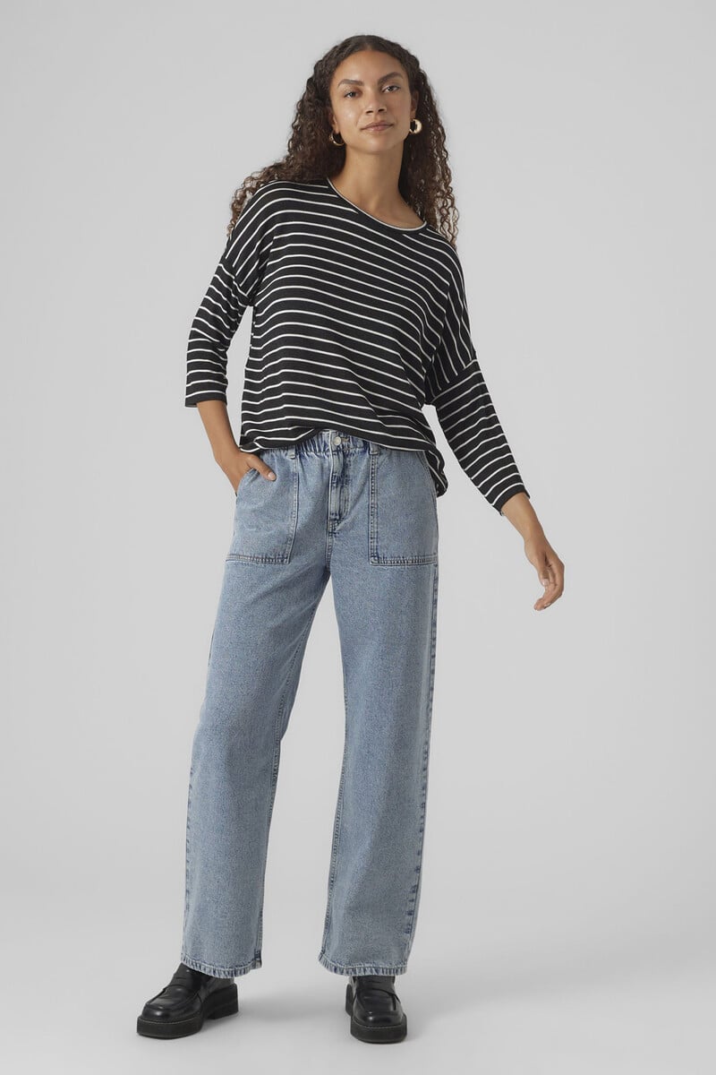 Cortefiel Jersey De Punto Manga 3/4