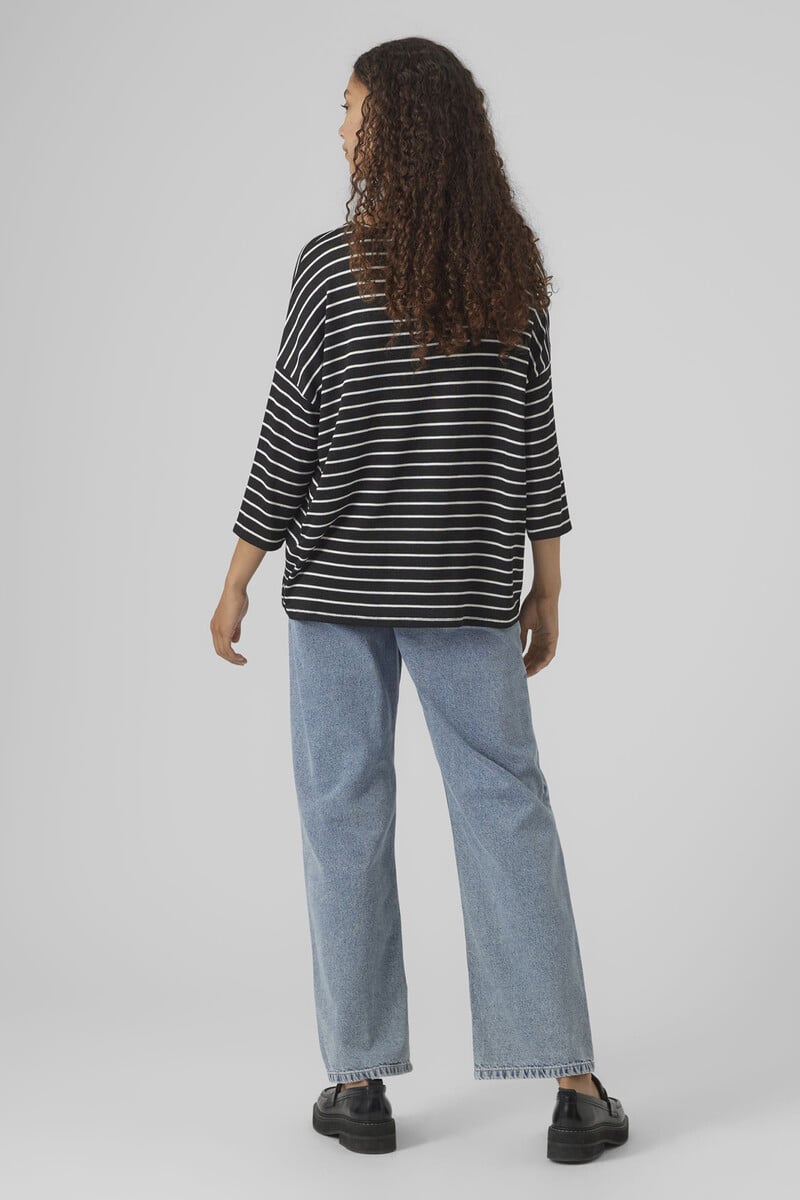 Cortefiel Jersey De Punto Manga 3/4