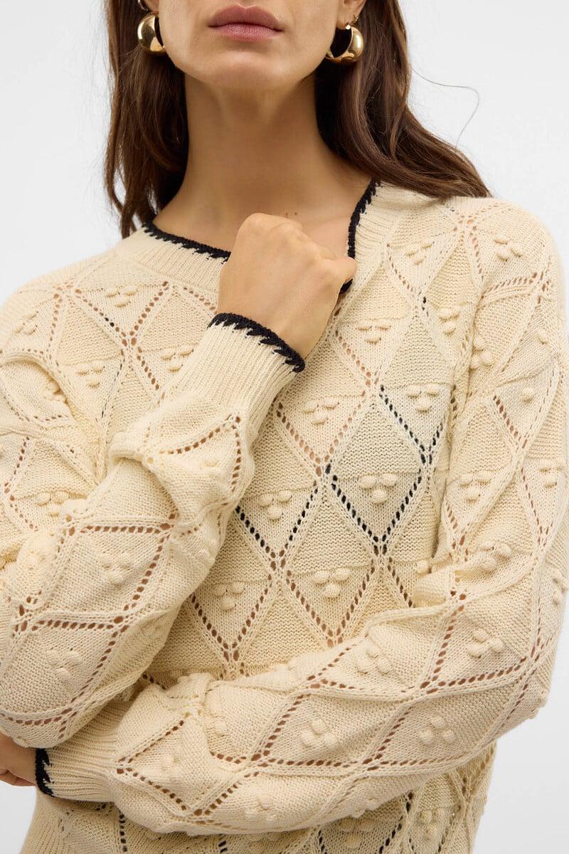 Cortefiel Jersey De Punto Manga Larga