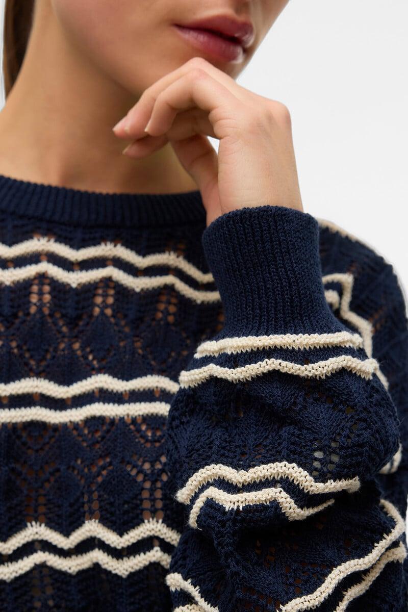 Cortefiel Jersey De Punto Manga Larga