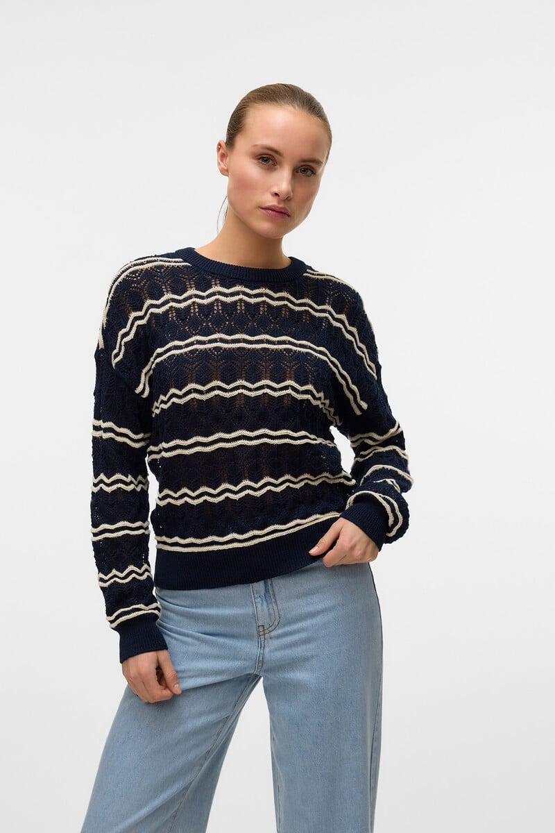 Cortefiel Jersey De Punto Manga Larga