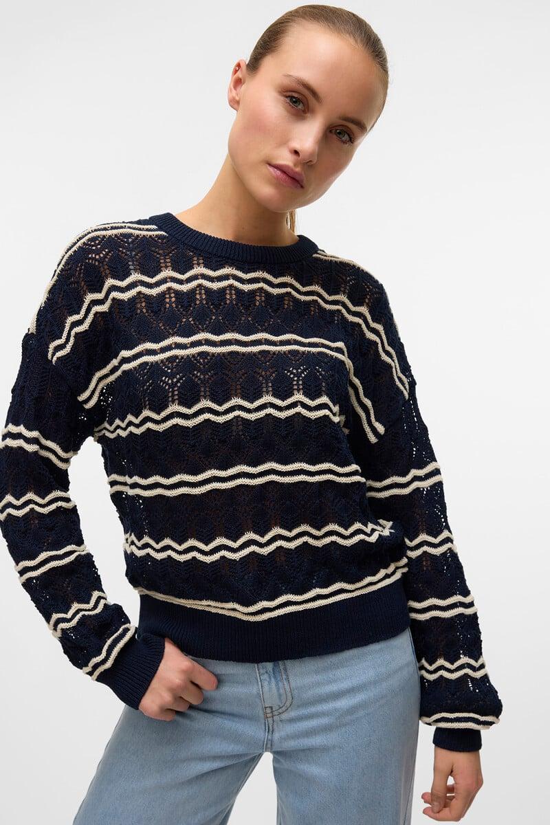 Cortefiel Jersey de punto manga larga