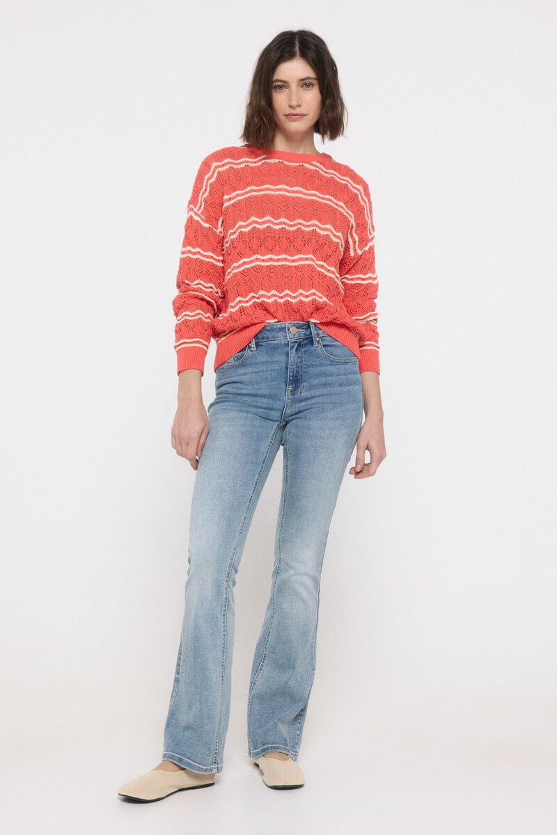 Cortefiel Jersey De Punto Manga Larga