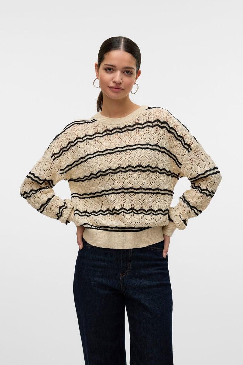 Cortefiel Jersey de punto manga larga