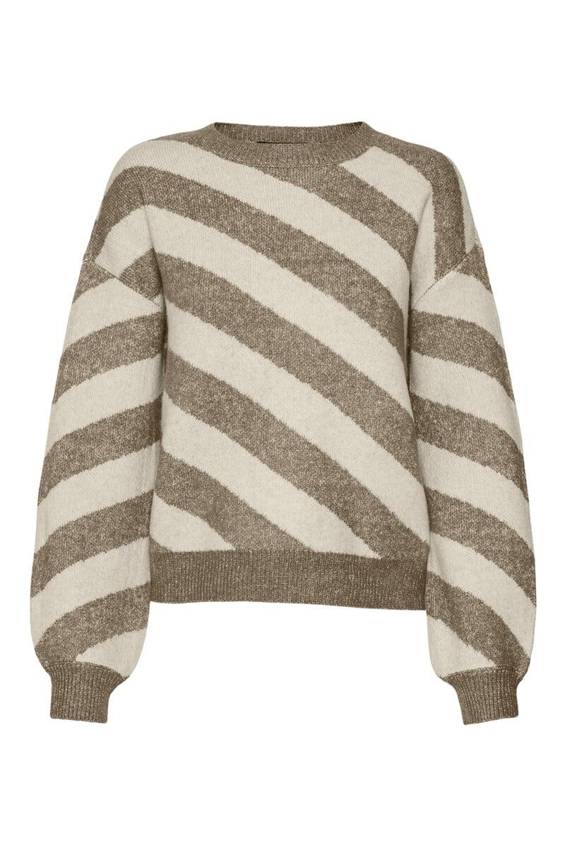 Cortefiel Jersey de rayas diagonales