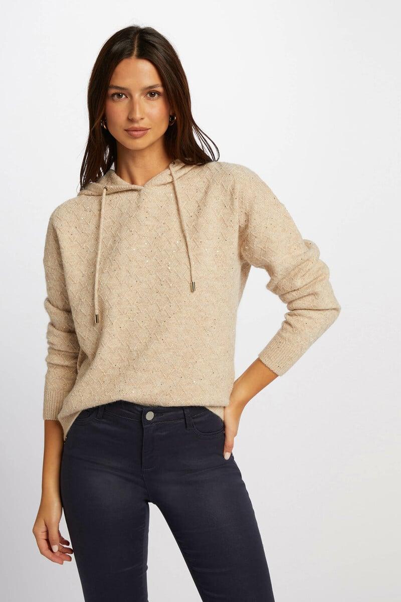 Cortefiel Jersey escote con capucha